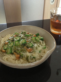 ぶっかけそうめん!ネバネバーランド☆-レシピのメイン写真