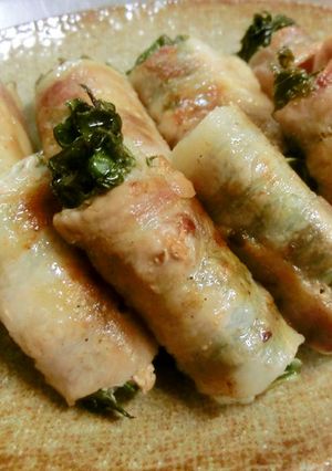ズッキーニとシソの肉巻-レシピのメイン写真