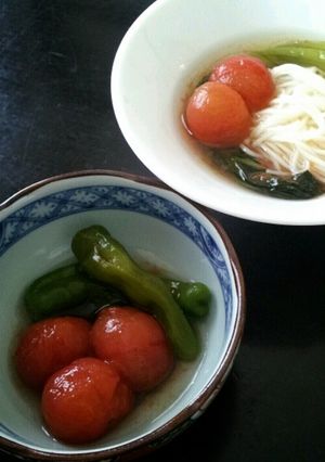 ﾌﾟﾁﾄﾏﾄの冷製おでん-レシピのメイン写真