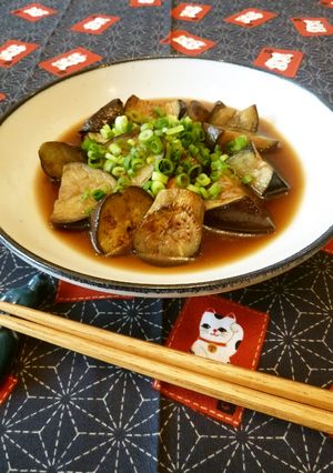 レンジで時短☆簡単茄子の煮浸し-レシピのメイン写真
