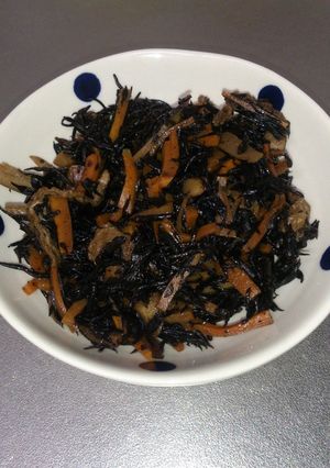 ゴボウの入ったひじき煮-レシピのメイン写真