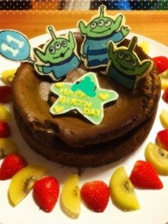 キャラクターデコレーションケーキ♫-レシピのメイン写真