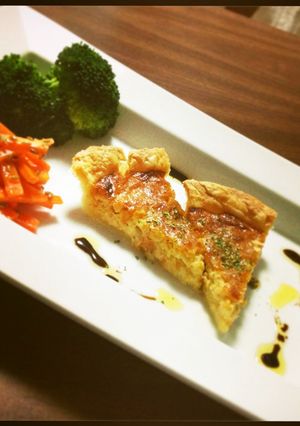 玉ねぎのキッシュ-レシピのメイン写真