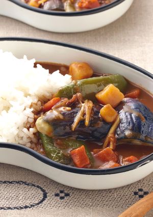 しょうがたっぷりのナスピーカレー-レシピのメイン写真