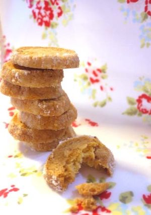 絶対サクサク！くるみ入りバタークッキー♪-レシピのメイン写真