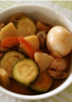 冷めて美味しい♪鶏と野菜の焼き浸し-レシピのメイン写真