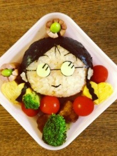 ちびまる子ちゃん*たまちゃん弁当-レシピのメイン写真