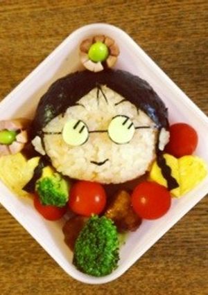 ちびまる子ちゃん＊たまちゃん弁当-レシピのメイン写真