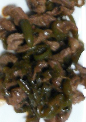 中華風牛肉とピーマン炒め-レシピのメイン写真