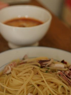 いかとアンチョビのパスタ-レシピのメイン写真