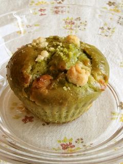 抹茶とホワイトチョコのホシノマフィン-レシピのメイン写真