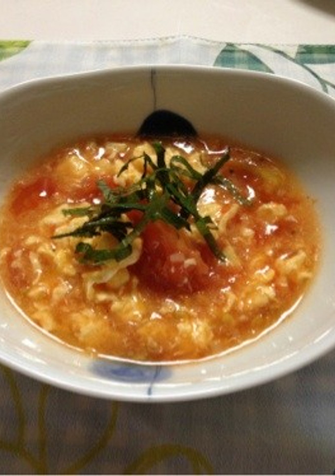 お店の味を再現☆トマト＆玉子の中華炒め-レシピのメイン写真