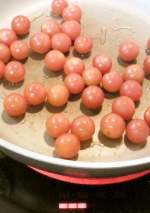 ✪ミニトマトで簡単トマトソース✪-レシピのメイン写真
