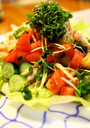 お野菜食べよ♪鶏肉のみぞれ柚子胡椒-レシピのメイン写真