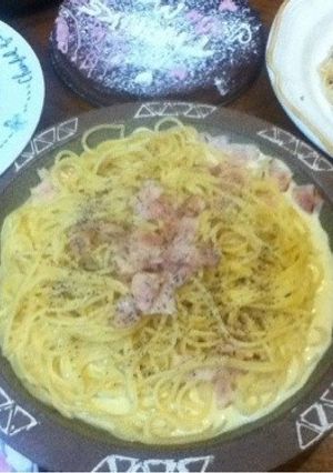 ※生クリーム不要※ カルボナーラ-レシピのメイン写真