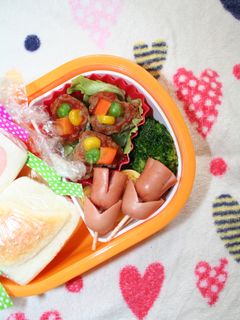 お弁当に♡ウインナー1本でお花 ✿-レシピのメイン写真