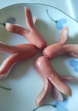 レンジでタコさんウィンナー-レシピのメイン写真