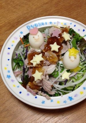 七夕に☆キラキラ天の川のゴチソウサラダ☆-レシピのメイン写真