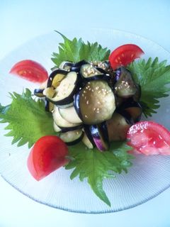 茄子の辛子醤油和え-レシピのメイン写真