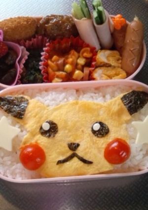 キャラ弁*ピカチュウ-レシピのメイン写真