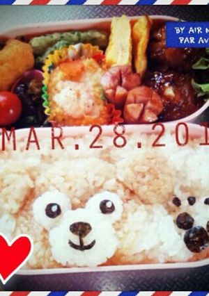 キャラ弁*ダッフィー-レシピのメイン写真
