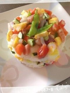 お寿司ケーキ-レシピのメイン写真