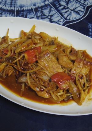 豚肉と野菜のケチャップ炒め-レシピのメイン写真