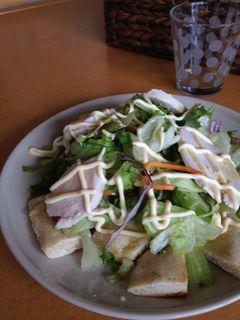 箸で食べれるサラダピザ-レシピのメイン写真