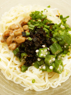 冷たいネバネバ〜☆うどん-レシピのメイン写真