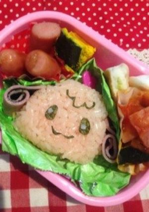 キャラ弁　たまごっち　ハピハピっち♪-レシピのメイン写真