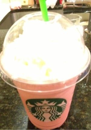 コットンキャンディーフラペチーノ☆スタバ-レシピのメイン写真