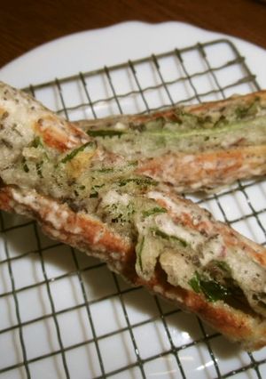 がっつり＊ちくわのはさみ揚げ-レシピのメイン写真
