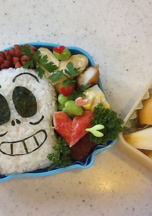 キャラ弁 ホラーマン♪-レシピのメイン写真