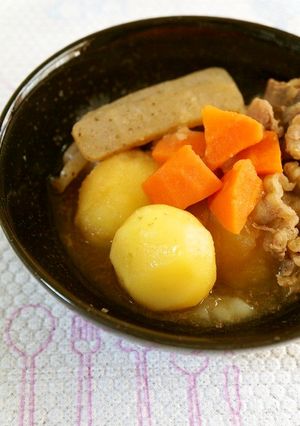 煮込み時間短縮！ホクホク肉じゃが-レシピのメイン写真