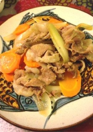 夏はサッパリ！簡単ポン酢しょうが焼き-レシピのメイン写真