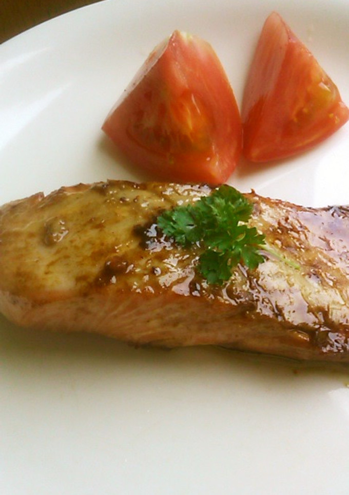 生鮭の洋風照り焼き-レシピのメイン写真