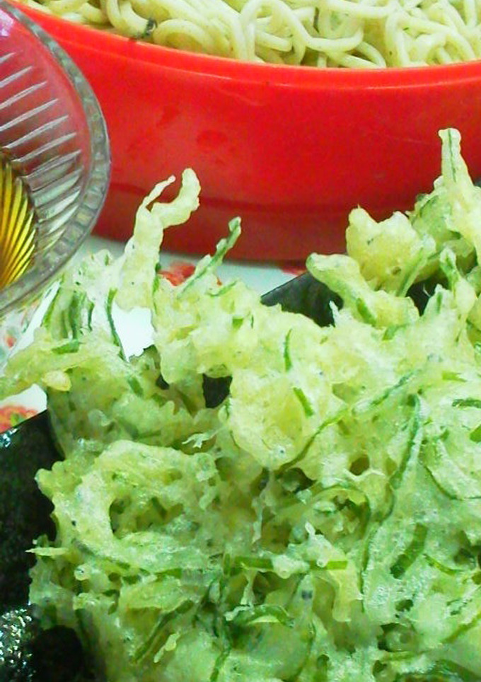 *甘塩しらすと細切りこんぶのかき揚げ*-レシピのメイン写真