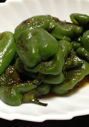 直火焼きピーマンのあまから炒め-レシピのメイン写真