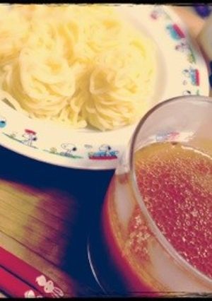 簡単インスタントラーメンがつけ麺に-レシピのメイン写真