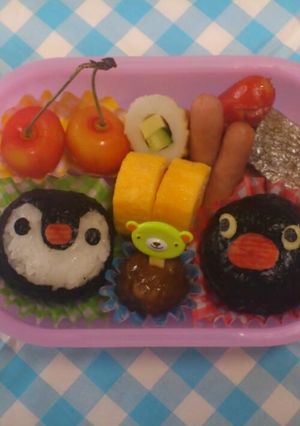 ☆キャラ弁☆...ピングー＆ピンガ-レシピのメイン写真