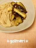 郷土料理✿なすそうめん✿茄子と素麺の煮物