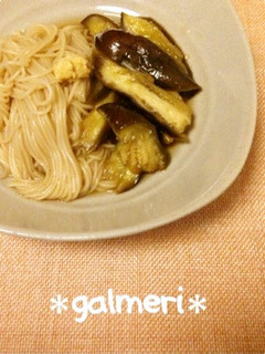郷土料理✿なすそうめん✿茄子と素麺の煮物-レシピのメイン写真