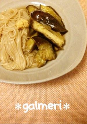 郷土料理✿なすそうめん✿茄子と素麺の煮物-レシピのメイン写真