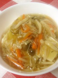 お豆腐のきのこあんかけ-レシピのメイン写真