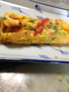 紅生姜とニラの卵焼き-レシピのメイン写真