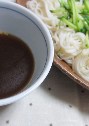 焼肉のタレでそうめんつけダレ♪-レシピのメイン写真