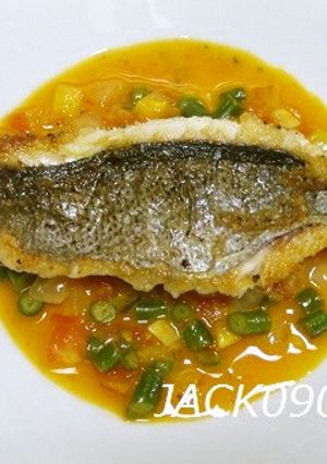 イサキのポワレ♪トマトレモンバターソース-レシピのメイン写真