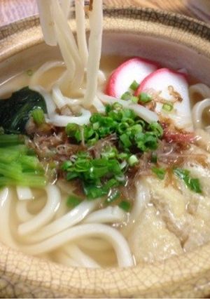 寒い冬に一人用土鍋で本格熱々うどん！-レシピのメイン写真
