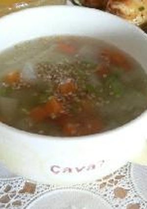 野菜コロコロ中華スープ-レシピのメイン写真