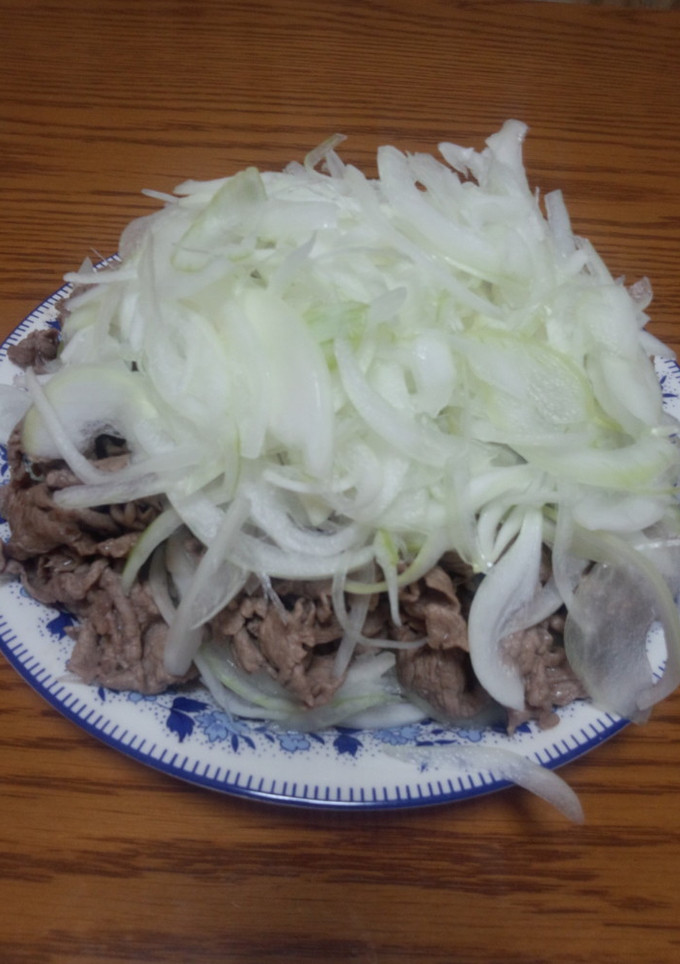 超簡単♡たまねぎたっぷり牛肉-レシピのメイン写真
